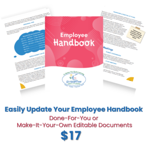 Update your employee handbook course